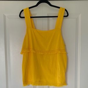🆕 J. Crew yellow tank top